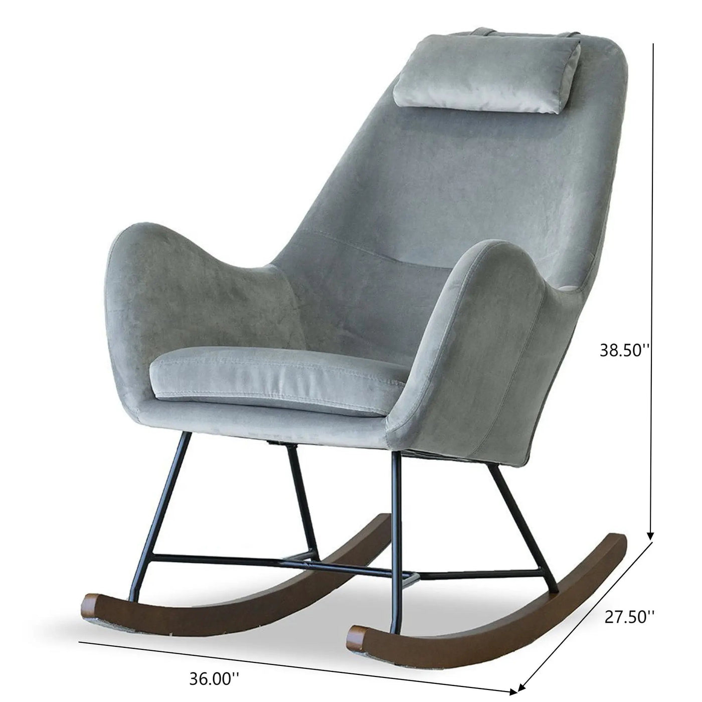 Chel - Mid-Century Modern Rocking Chair by HouseOfZazla