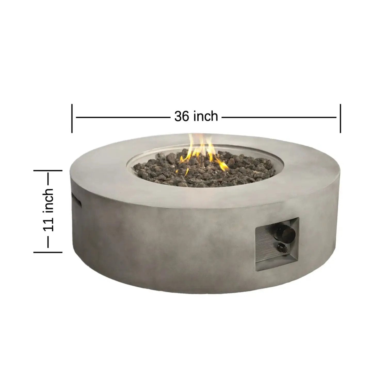 Reinforced - Outdoor Fire Pit Table by Unique Piece Furniture