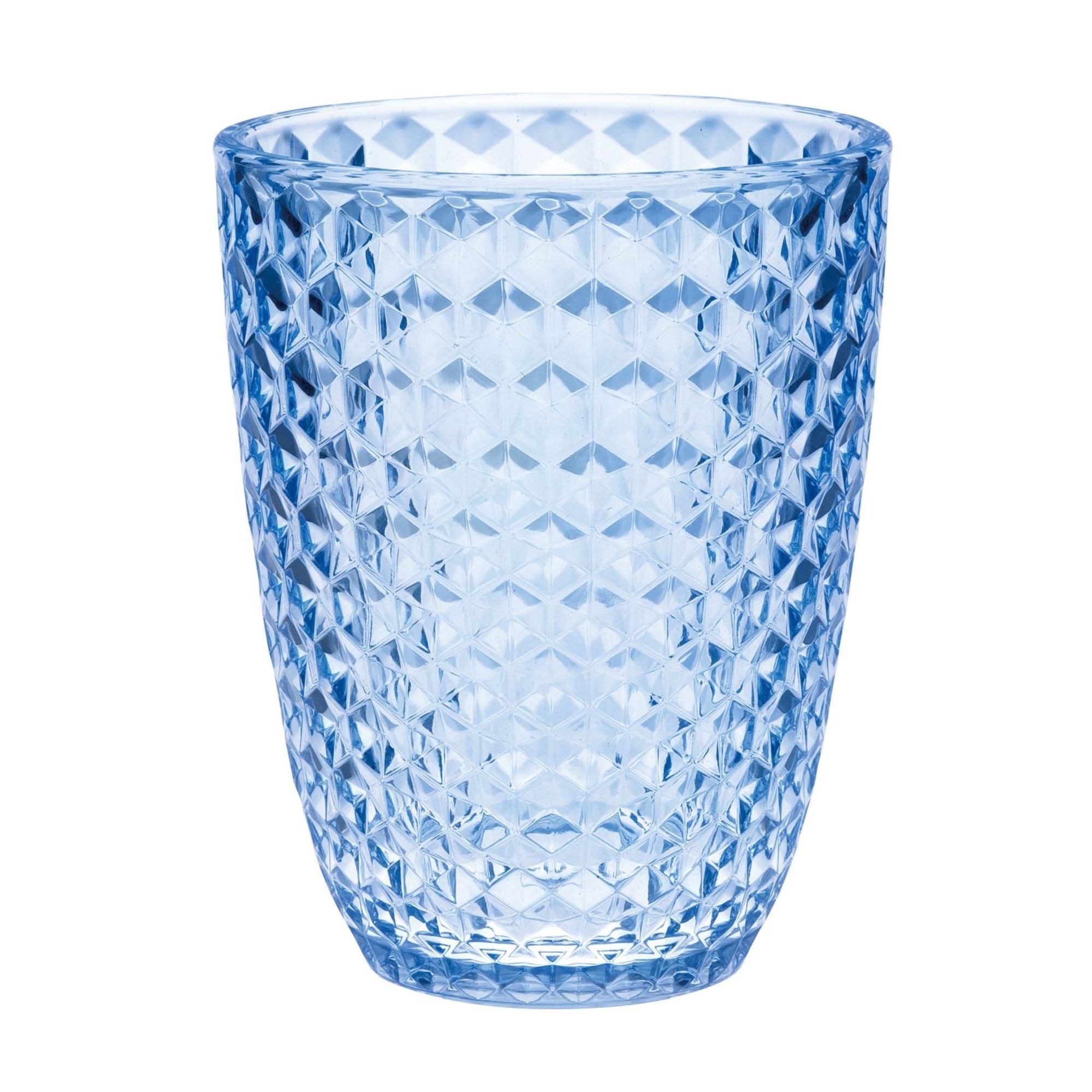 Leading Ware Diamond Cut Acrylic Glasses Drinking (Set of 4) by HouseOfZazla
