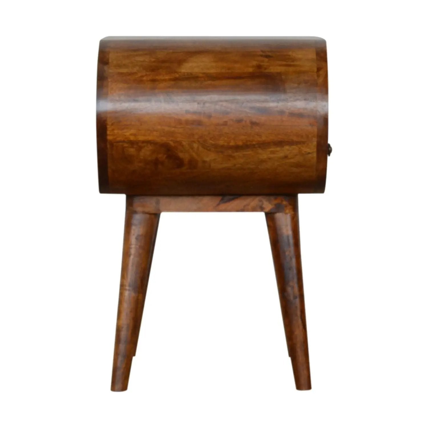 Circular Open Bedside Nightstand by HouseOfZazla