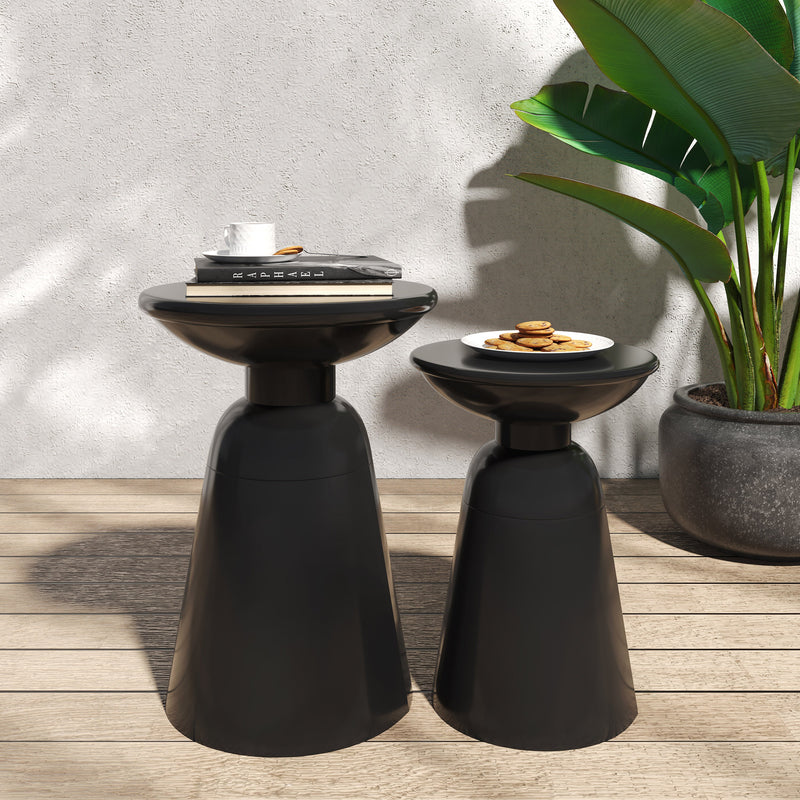 2 Metal Side Tables by BLAKHOM