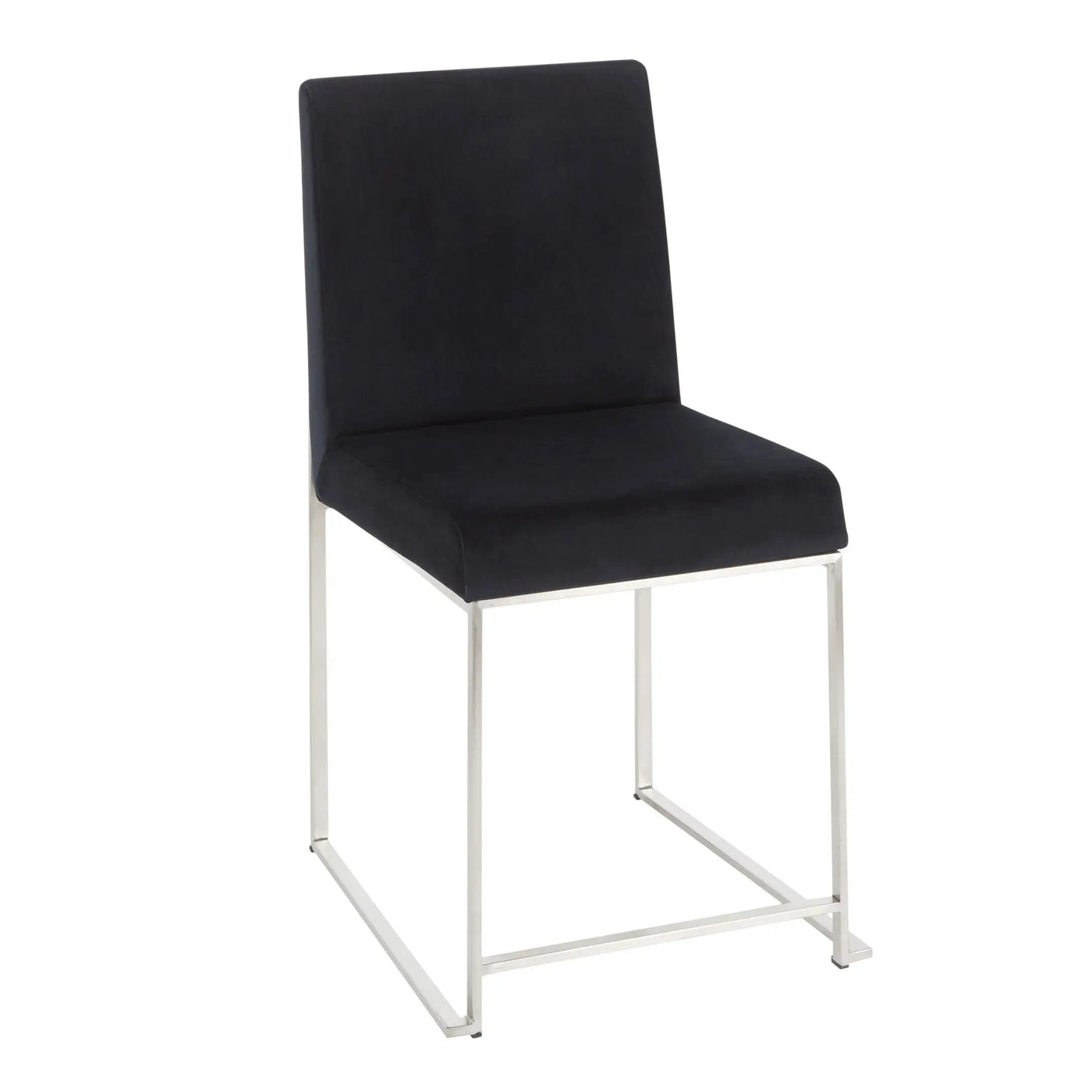 Fuji - Contemporary Modern Elegance High Back Dining Chair (Set of 2) by HouseOfZazla