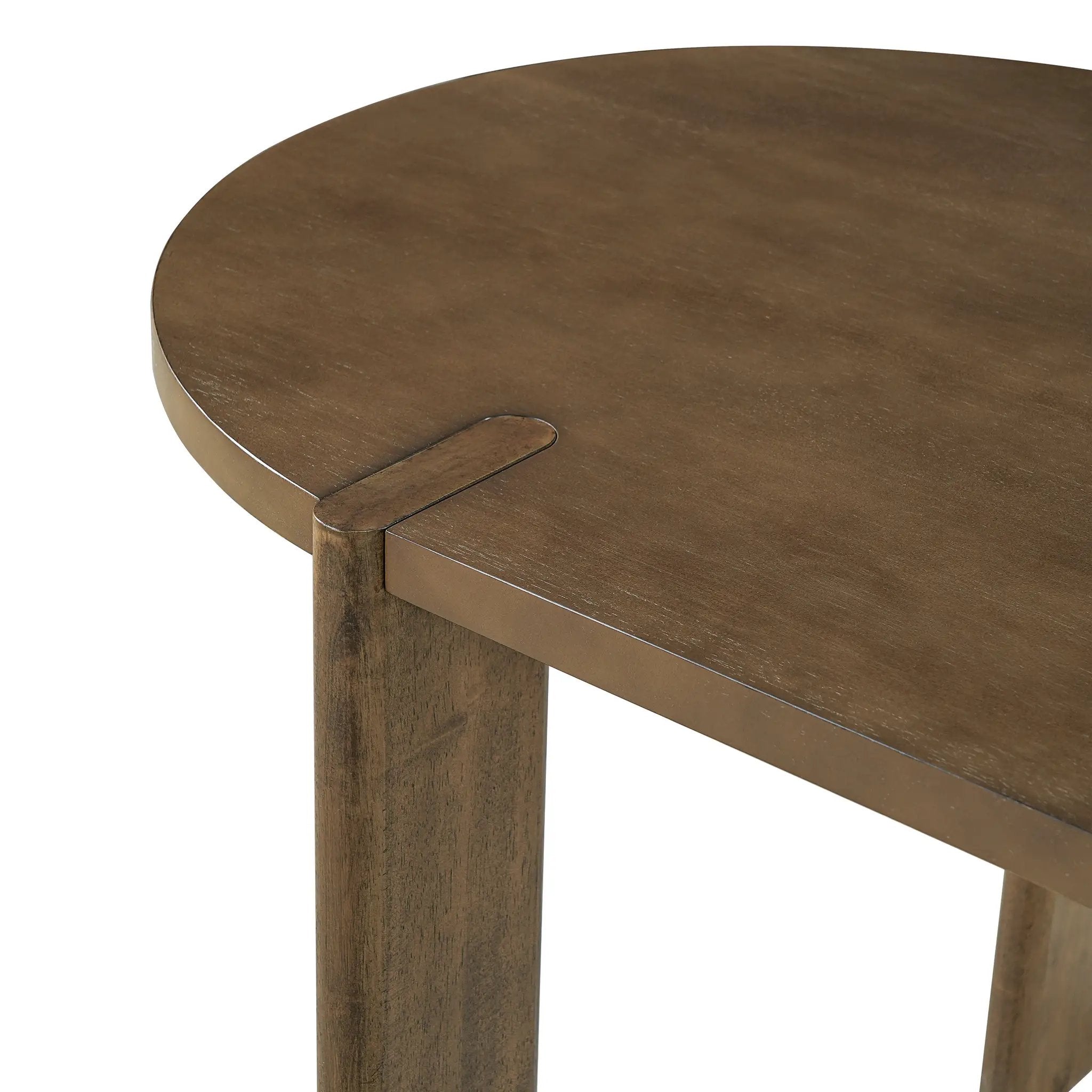 7 Pieces Modern Oval Dining Set, Rustic Farmhouse Solid Wood Kitchen Table Set for 6 by HouseOfZazla