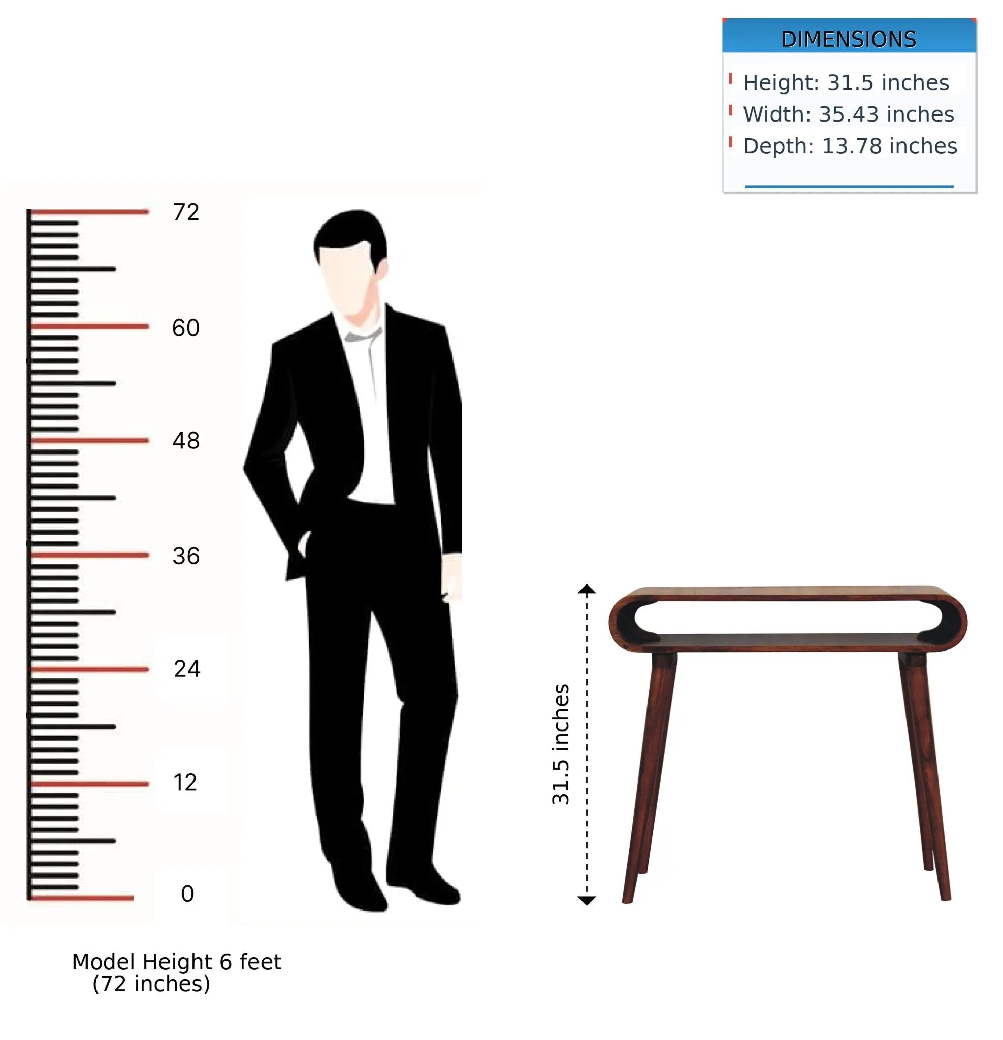 Amaya - Nordic Style Wooden Table by HouseOfZazla