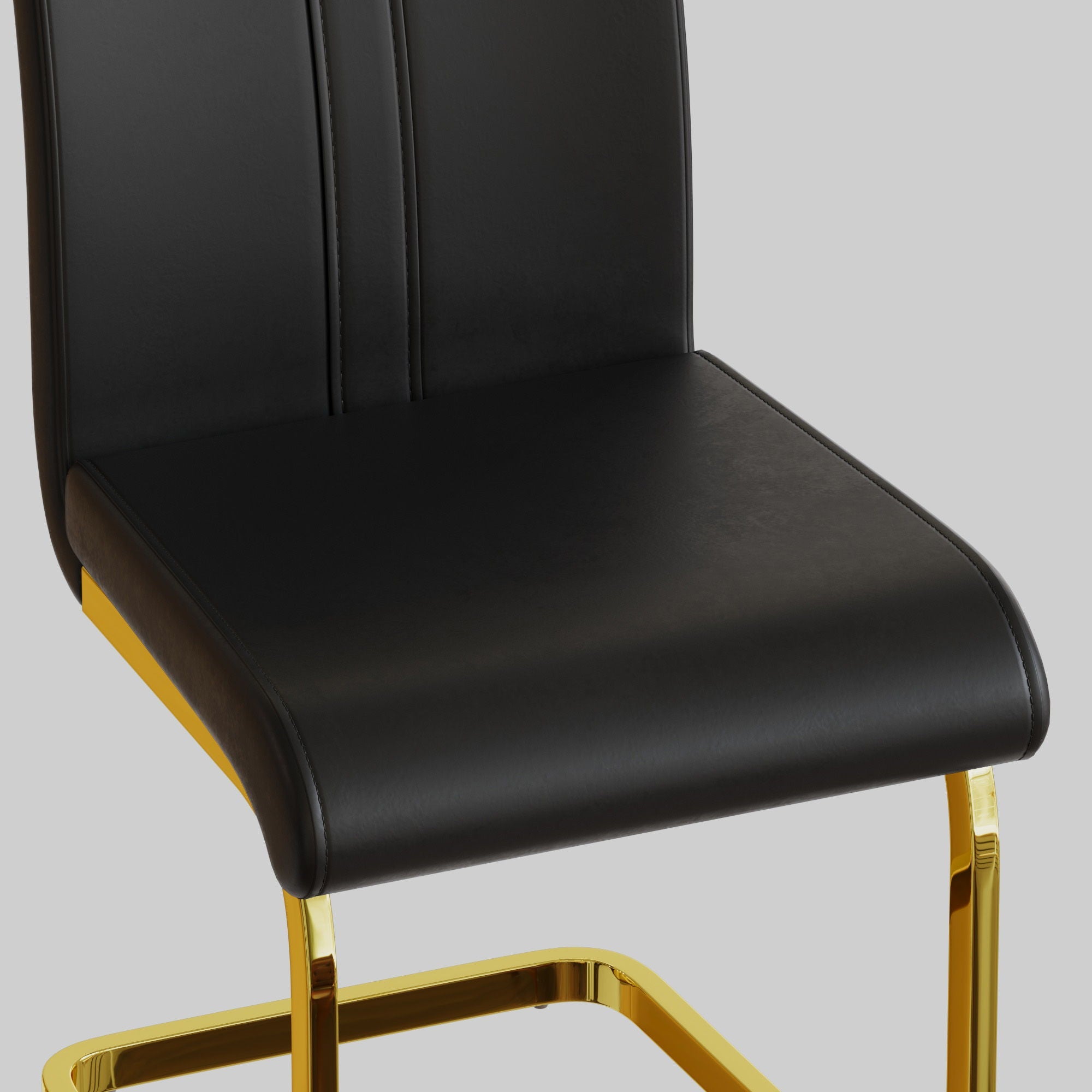 Side Dining Room Chair, Padded Seat High Back by HouseOfZazla