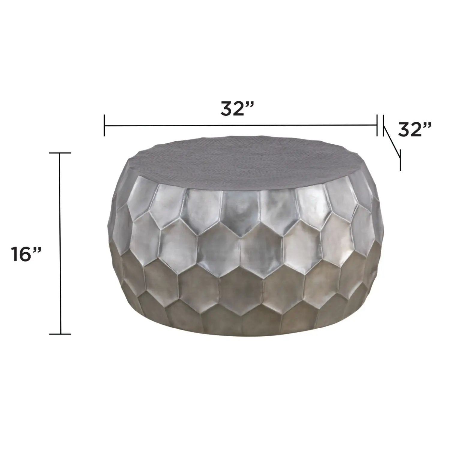 Ct101 - Round Coffee Table by HouseOfZazla