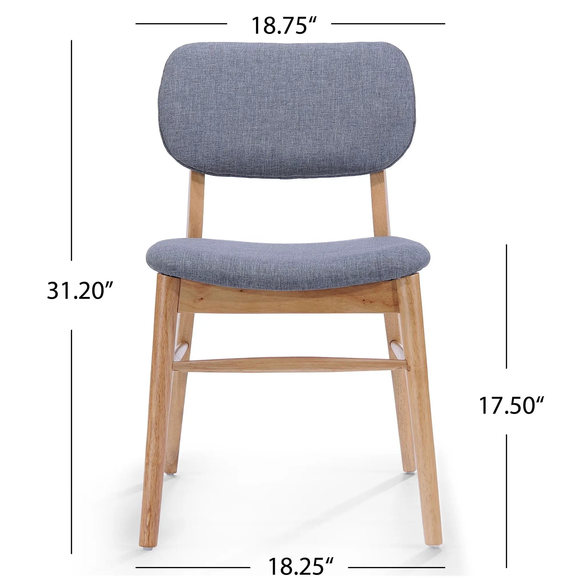 Voyager Upholstered Accent Chair With Splayed Legs And Wood Frame (Set of 2) by HouseOfZazla