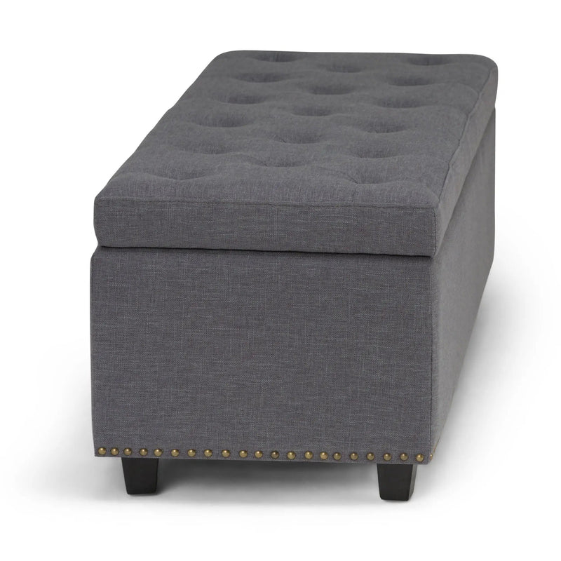 Hamilton - Upholstered Storage Ottoman by HouseOfZazla