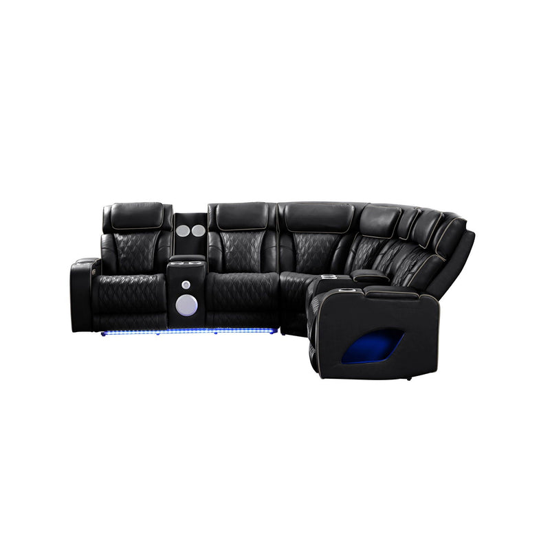 Fortuner - Power Recliner Sectional Sofa by HouseOfZazla