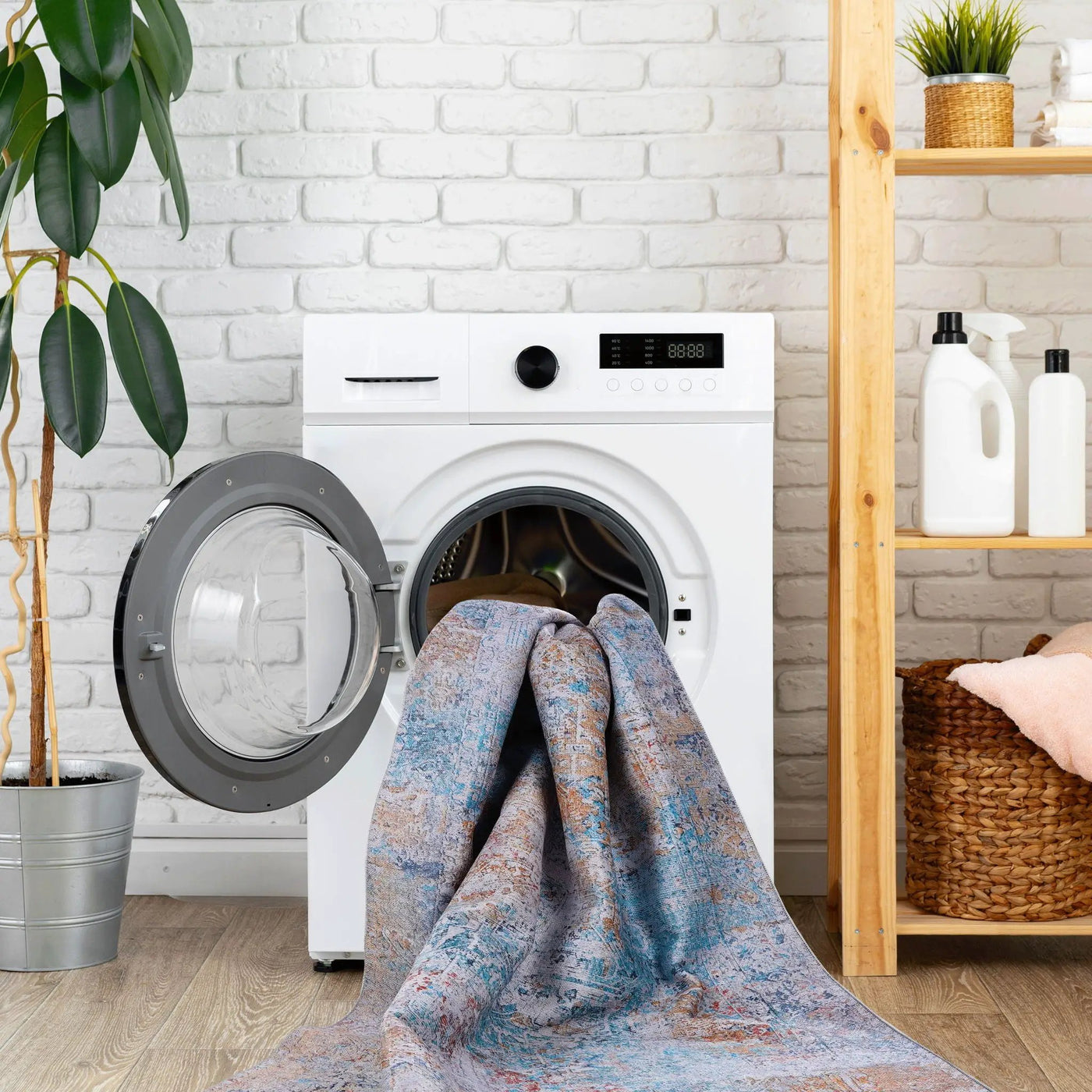 Maval - Area Rug Washable by HouseOfZazla