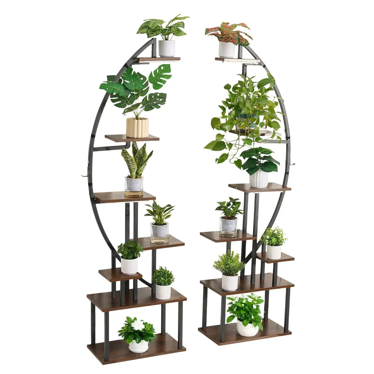 Indoor Plant Stand with Grow Lights by HouseOfZazla