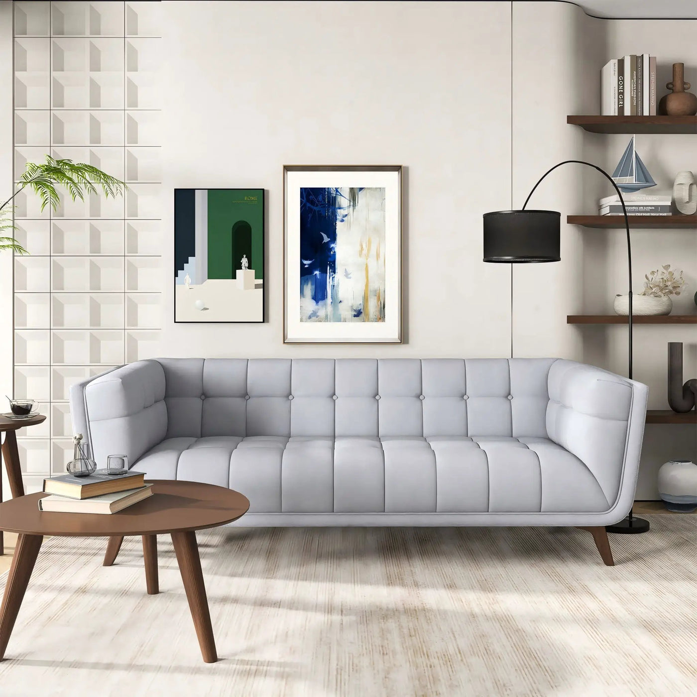 Addison - Mid-Century Modern Design Tufted Sofa by Unique Piece Furniture