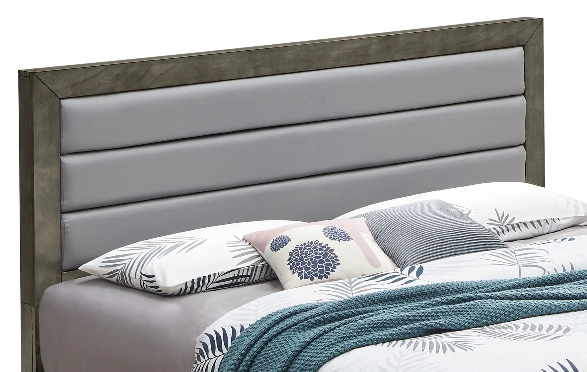 Transitional Modern Design Bed by HouseOfZazla