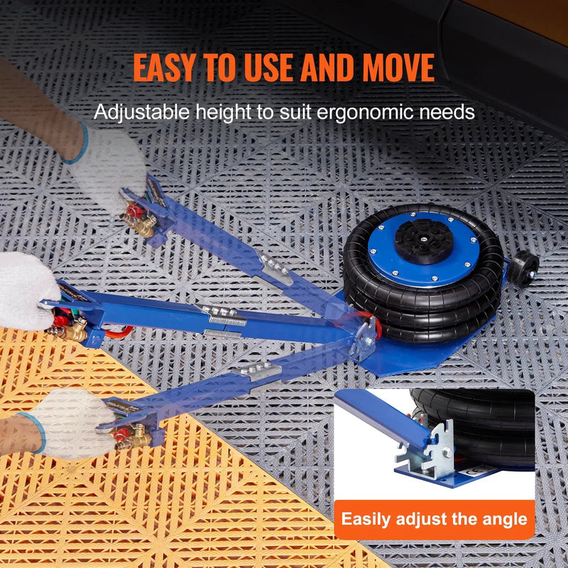 Air Jack, 3 Ton/6600 lbs Triple Bag Air Jack by HouseOfZazla