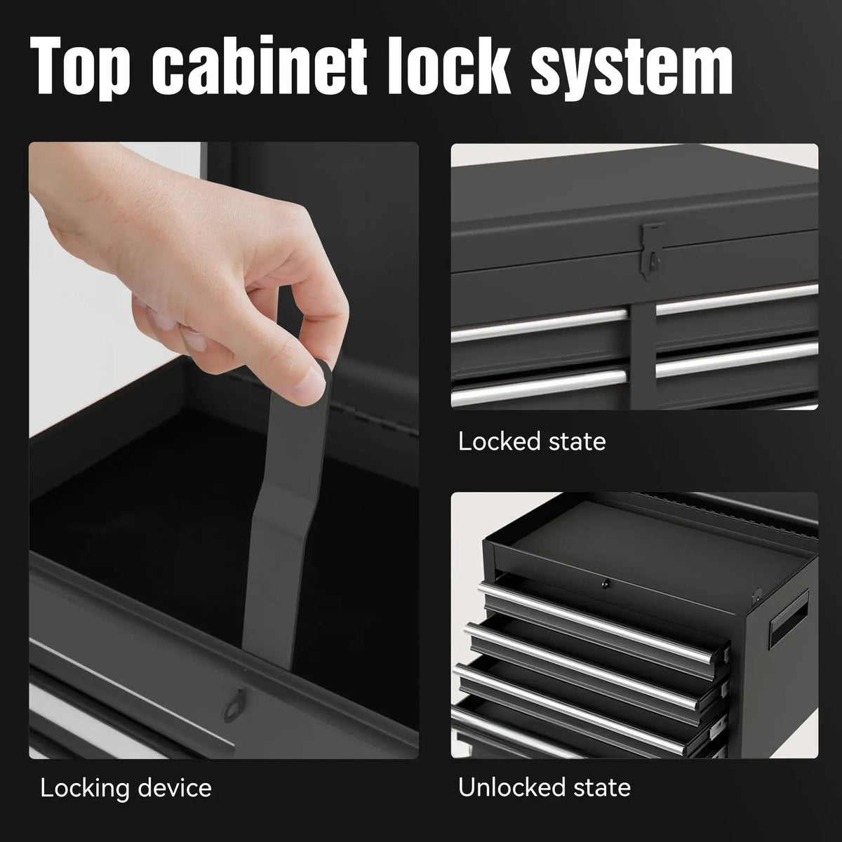 5-Drawer Rolling Tool Storage Cabinet by HouseOfZazla