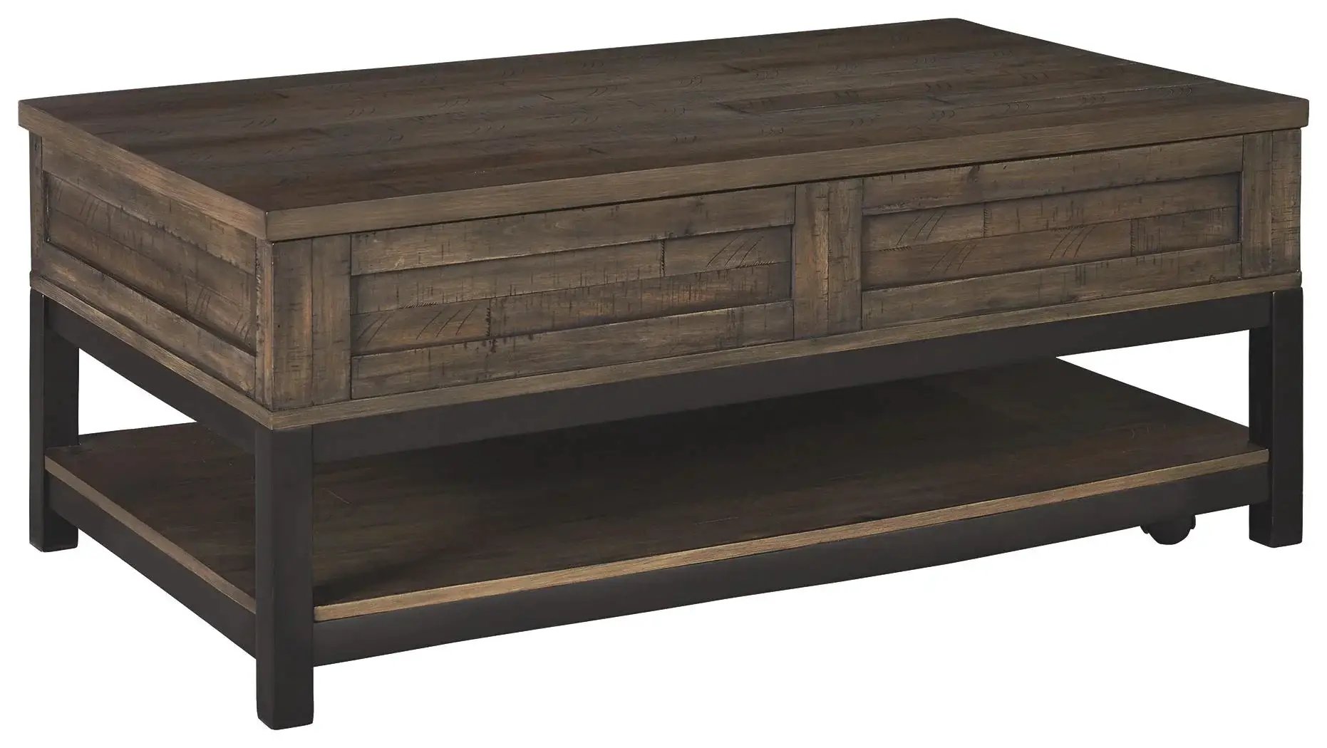 Johurst - LIFT TOP COCKTAIL TABLE - Grayish Brown by Unique Piece Furniture