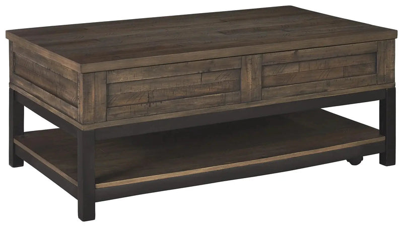 Johurst - LIFT TOP COCKTAIL TABLE - Grayish Brown by Unique Piece Furniture