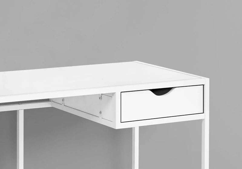 Computer Desk For Home Office, 1 Storage Drawer, Contemporary & Modern by HouseOfZazla