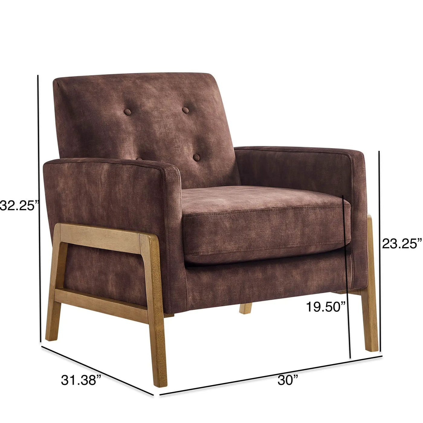 Matson - Tufted Back Accent Chair by HouseOfZazla