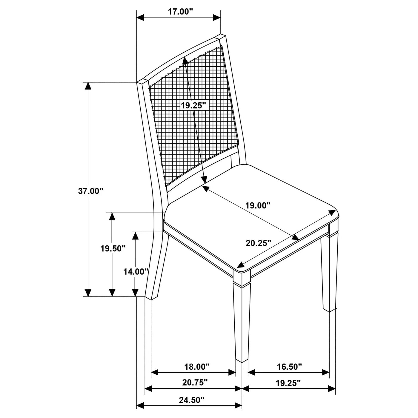 Jamie - Rectangular Dining Table Set by HouseOfZazla