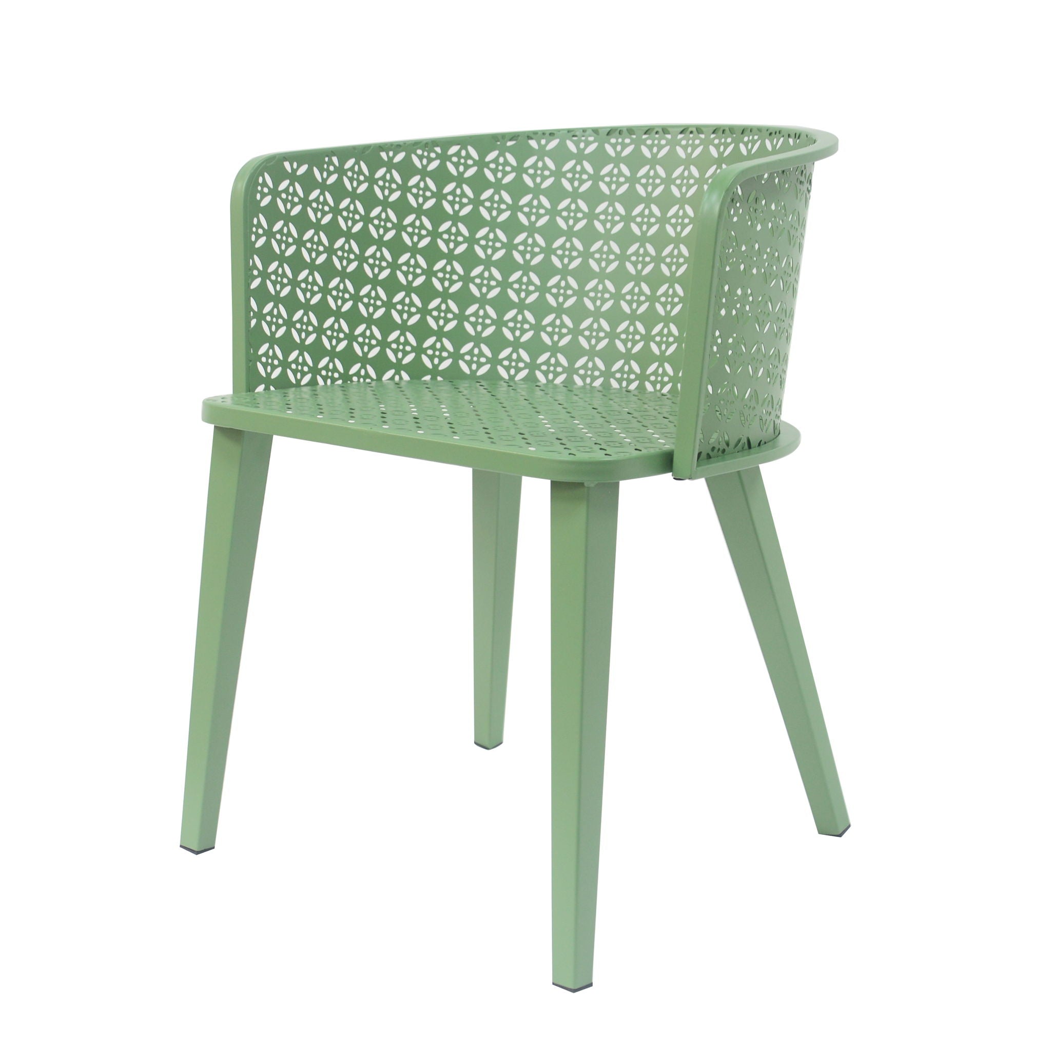Milan Outdoor Dining Chair Set of 2 by HouseOfZazla