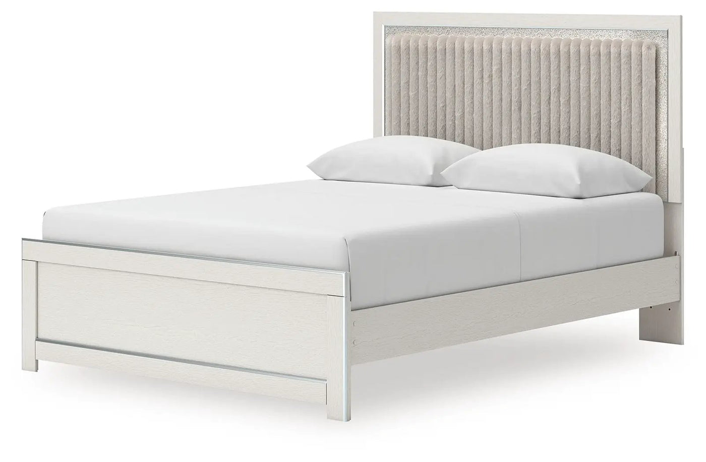 Zuraleus - Upholstered Panel Platform Bed With Roll Slats by Unique Piece Furniture