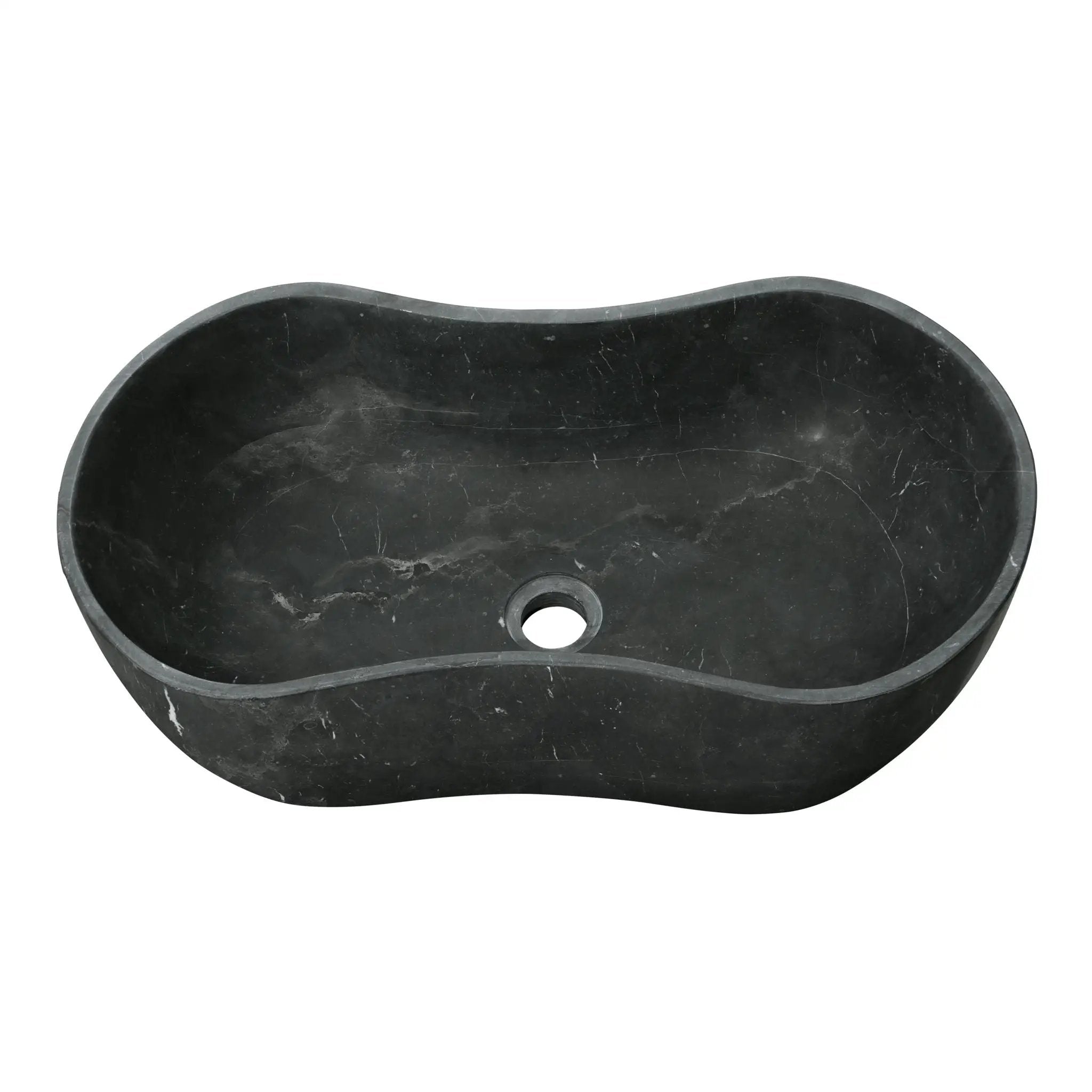 Bathroom Vessel Sink With Wavy Design by HouseOfZazla