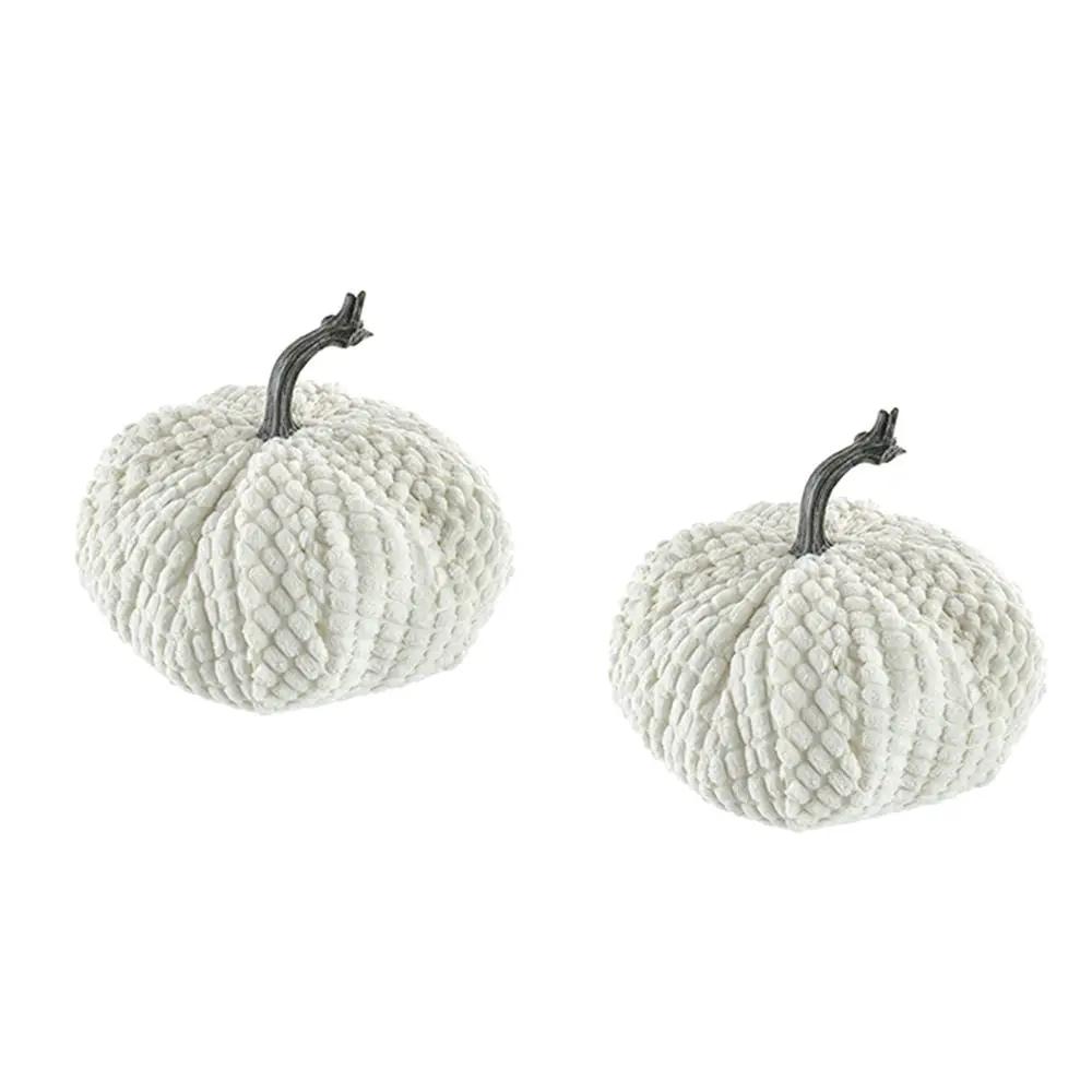 Weighted Pumpkin Ornament Decor For Holiday Harvest Festival Fall Festival & Thanksgiving by Unique Piece Furniture