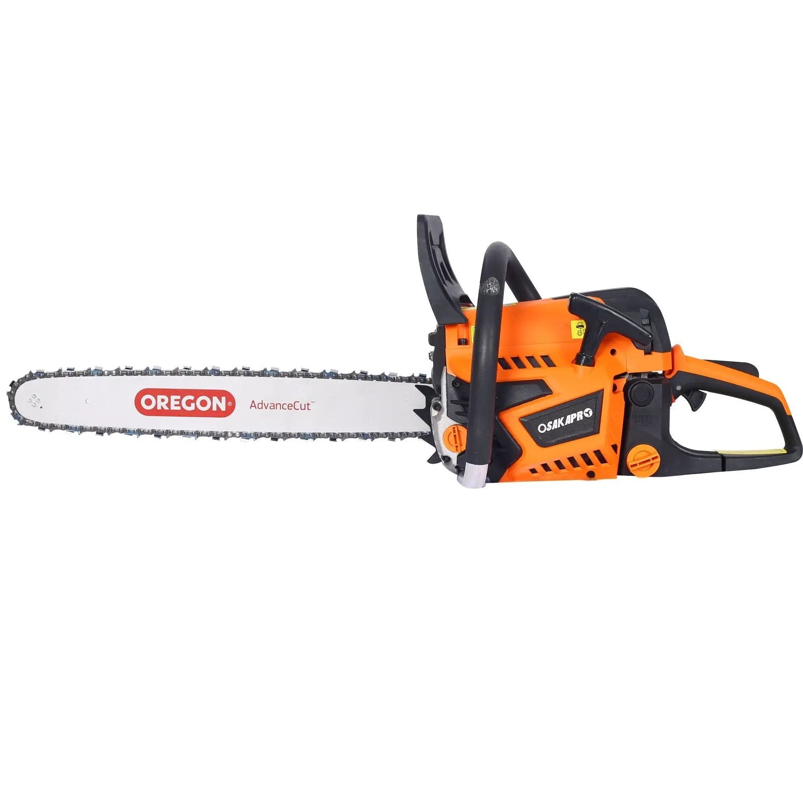 52Cc Gasoline Chainsaw With 20" Oregon Bar And Chain For Wood Cutting Plastic - Orange by HouseOfZazla