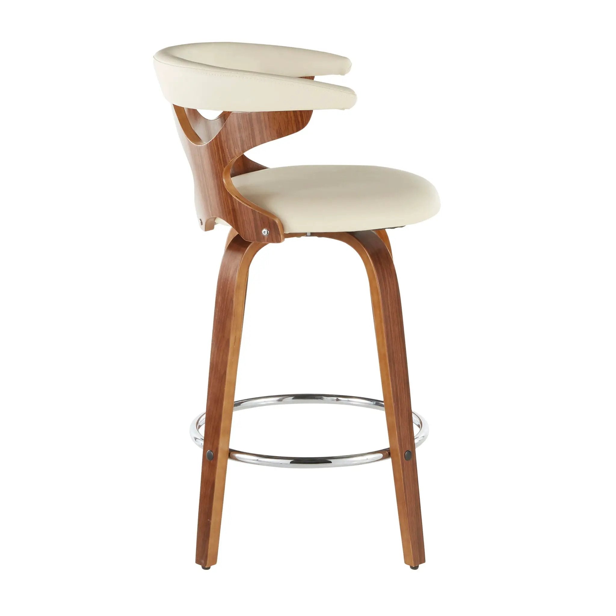 Gardenia - Mid Century Modern Counter Stool (Set of 2) by HouseOfZazla