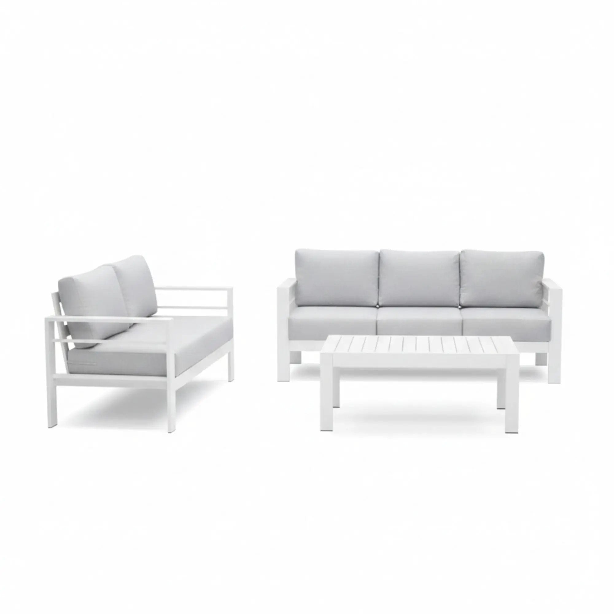 Outdoor Patio Set With All-Weather Thick Cushions by HouseOfZazla