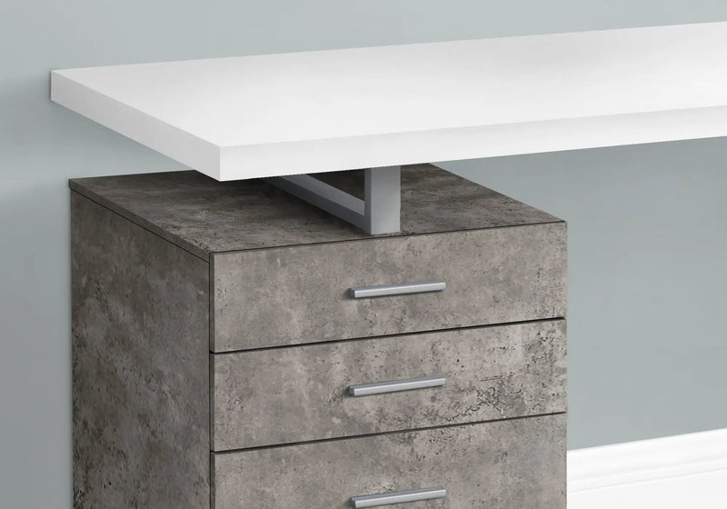 Computer Desk Left Right Set-Up Storage Drawers For Home Office by Unique Piece Furniture