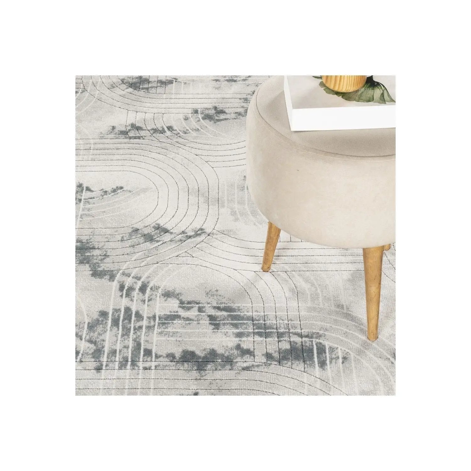 Geometrix - Area Rug With Geometric 3D Effect by Unique Piece Furniture