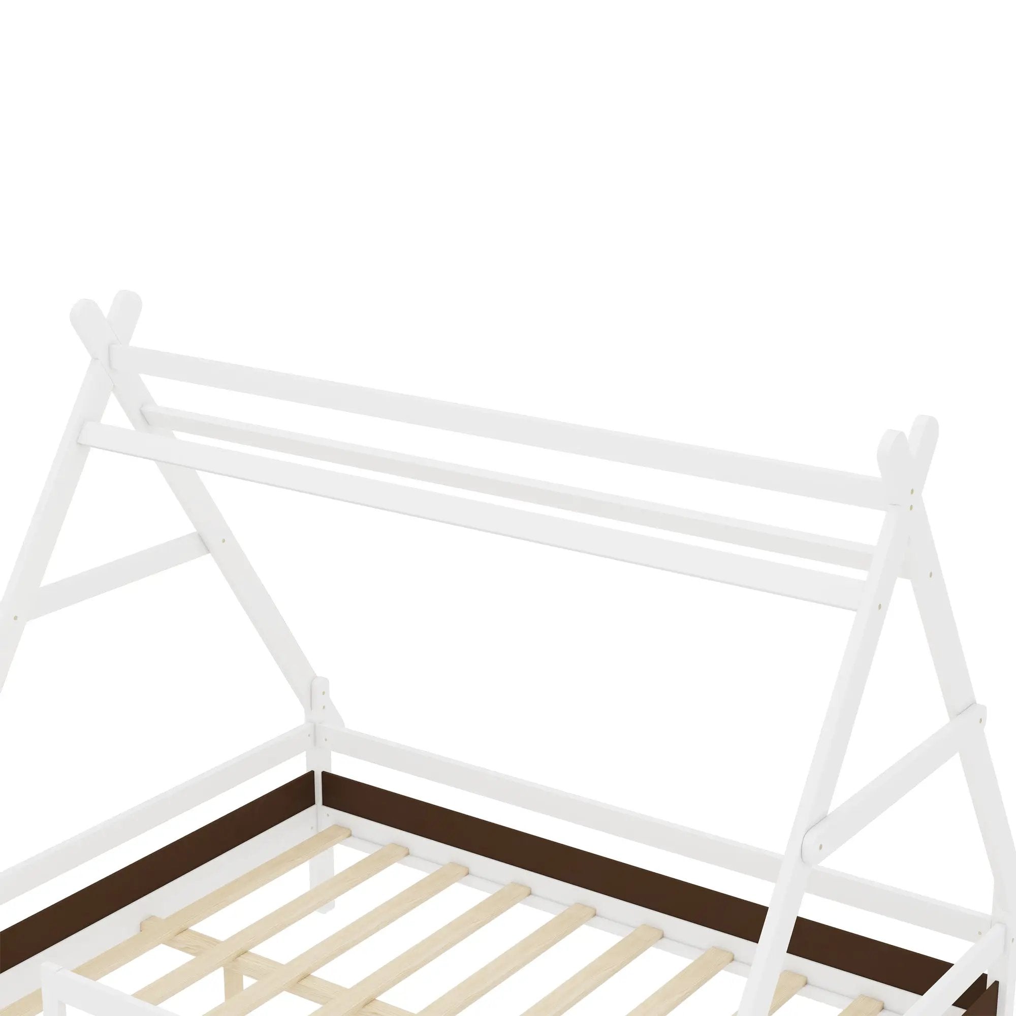 Full House Platform Bed with Stairs by HouseOfZazla