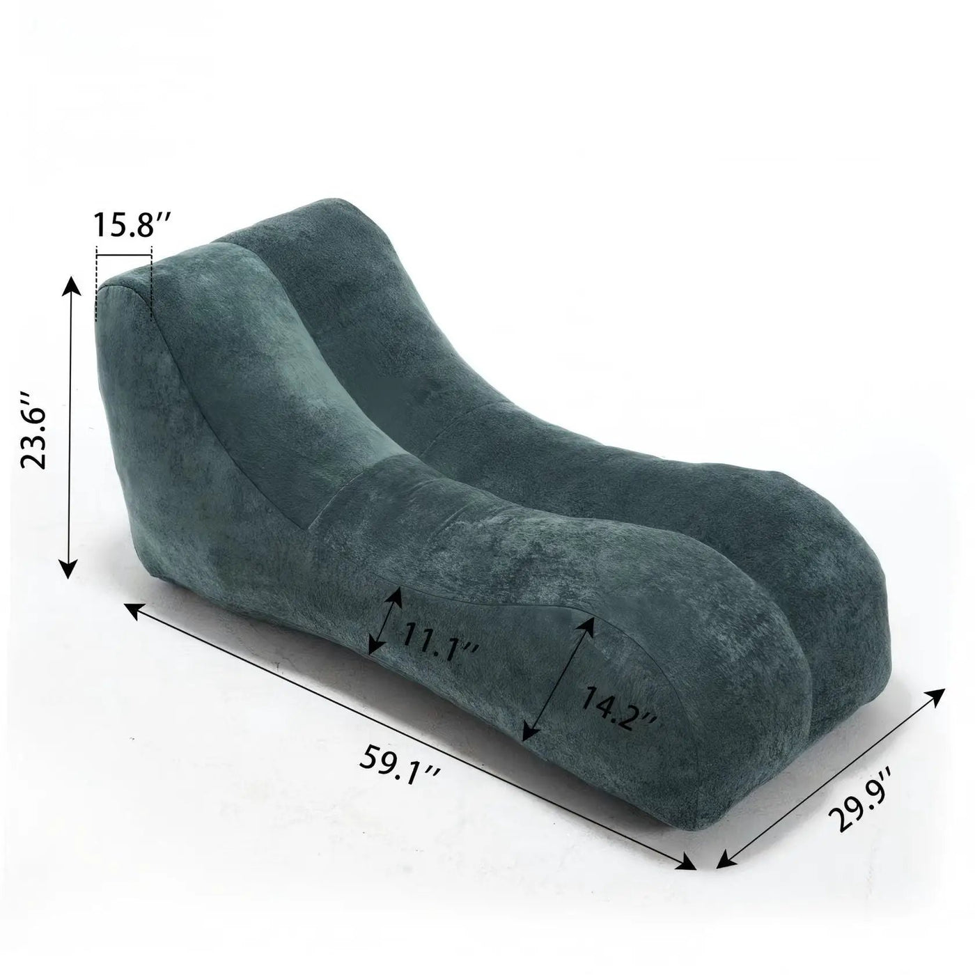 Creative Bean Bag Sofa Chair With High Quality Sponge Filling by Unique Piece Furniture