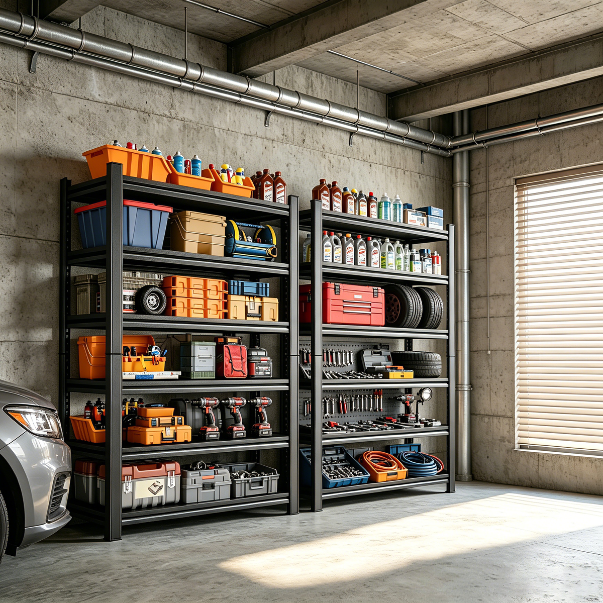 6-Tier Garage Storage Shelving Unit by HouseOfZazla