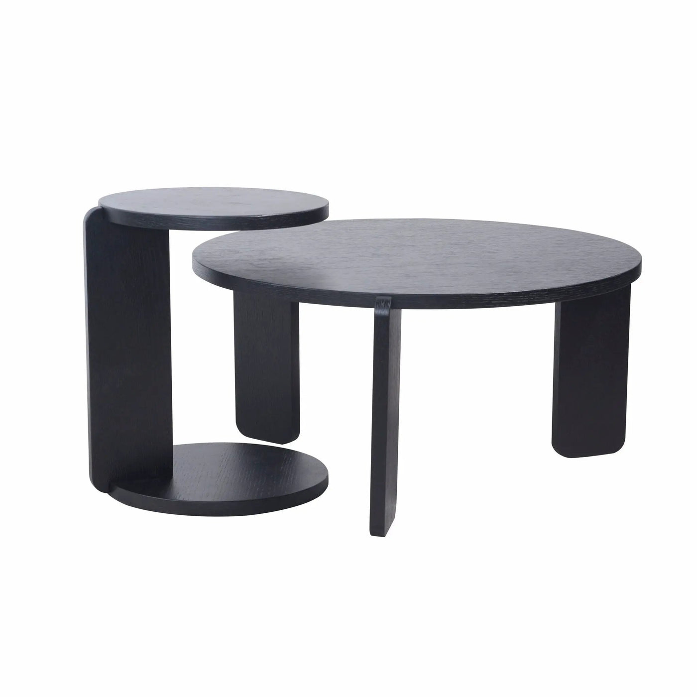 Round Coffee & End Table Set by HouseOfZazla