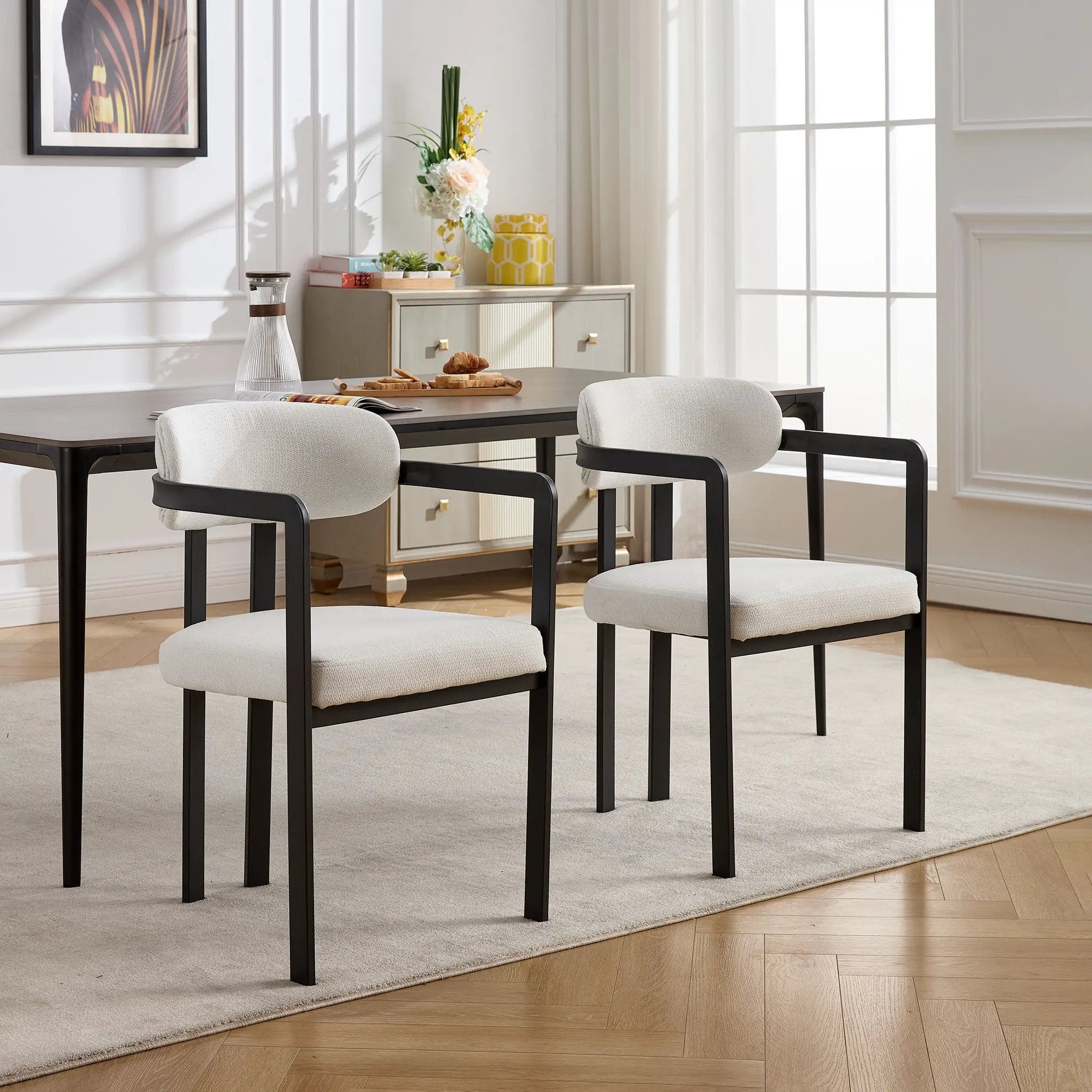Dining Arm Chairs (Set of 2) by Unique Piece Furniture