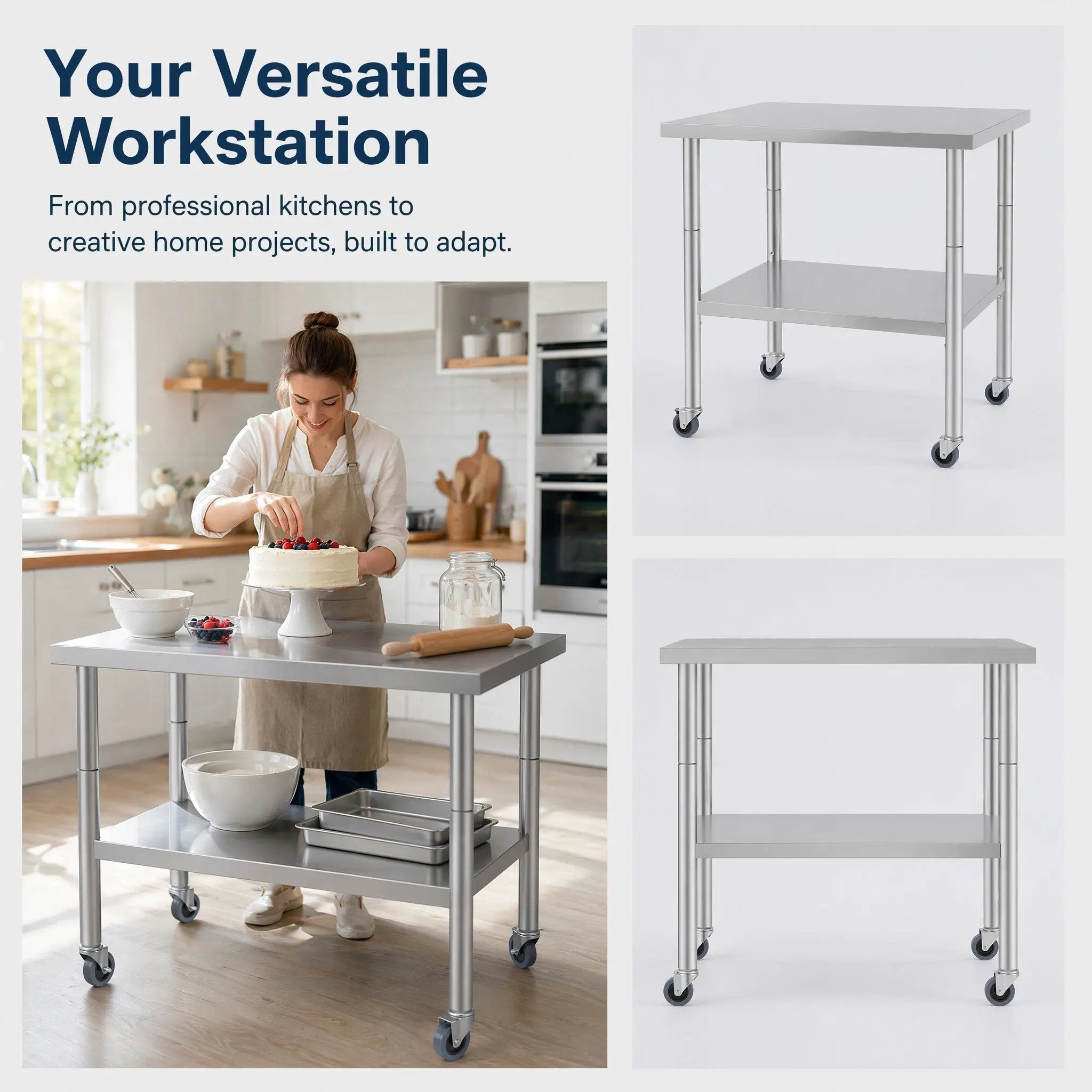 36'' x 24'' Commercial Work Table by HouseOfZazla