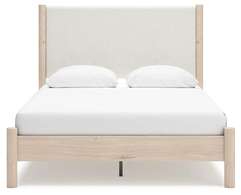 Cadmori - Upholstered Panel Bed by Unique Piece Furniture