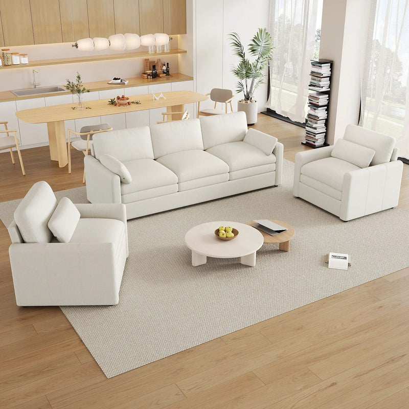 Cloud Sofa Set Couch For Living Room by Unique Piece Furniture