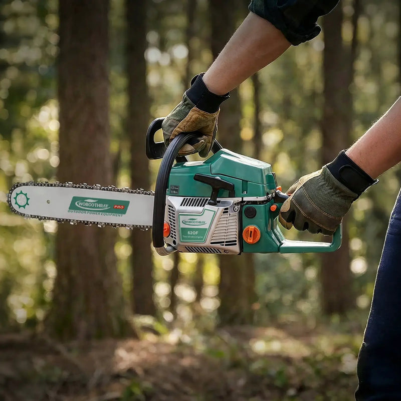 62CC 2-Stroke 20" Gasoline Chainsaw by HouseOfZazla