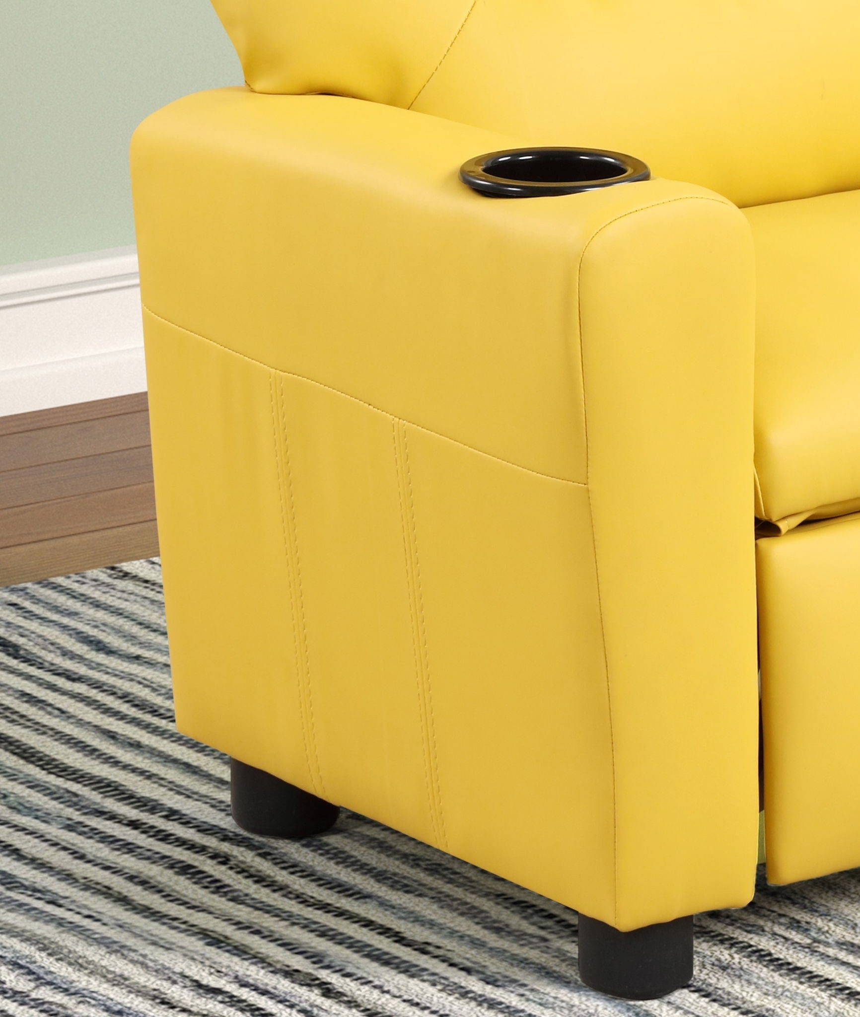 Marisa - Kids Recliner Chair With Cupholder by HouseOfZazla