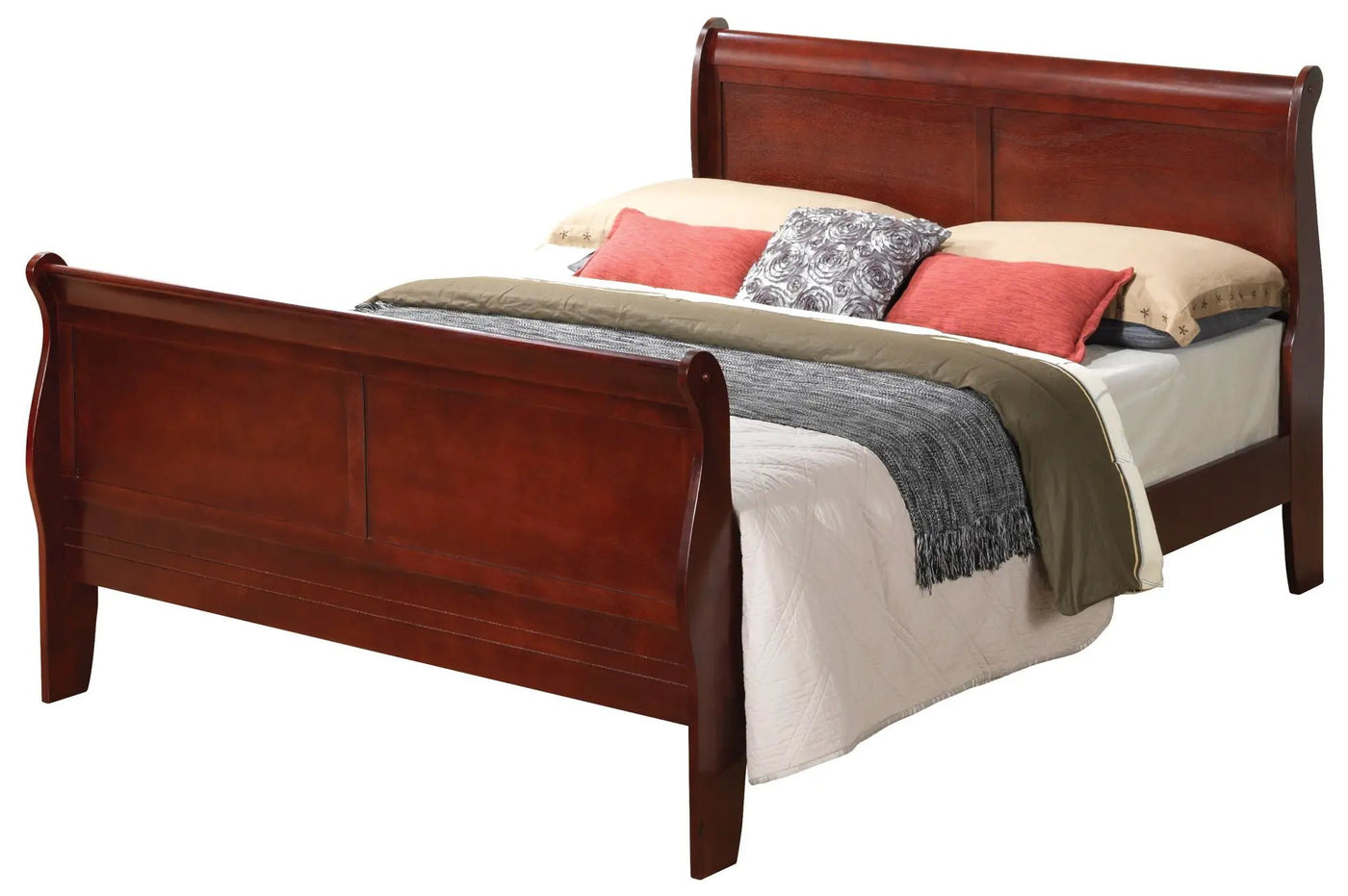 Panel Sleigh Bed by HouseOfZazla