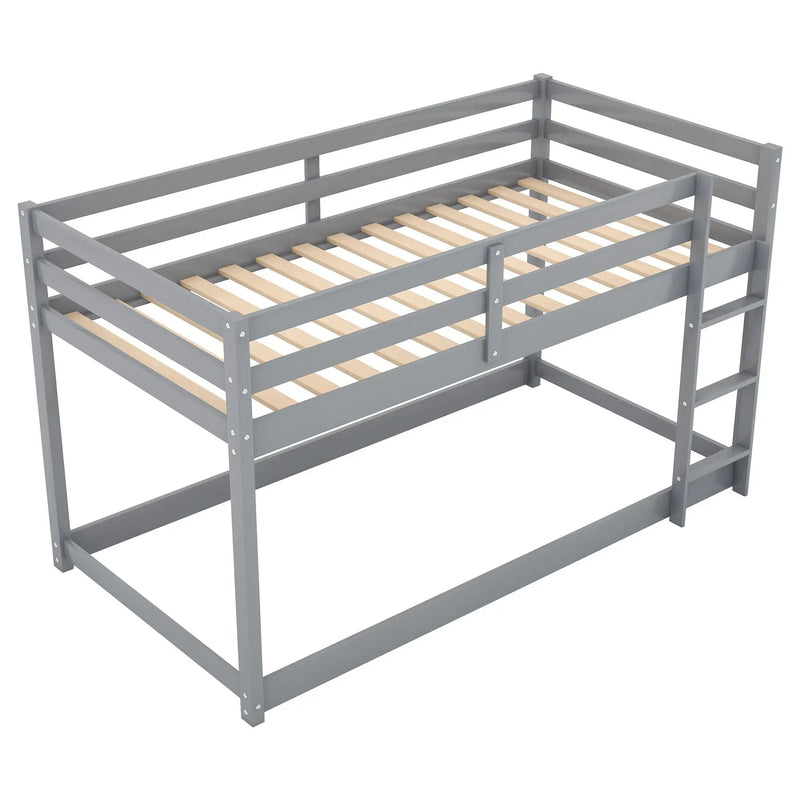 Floor Bunk Bed With Ladder
