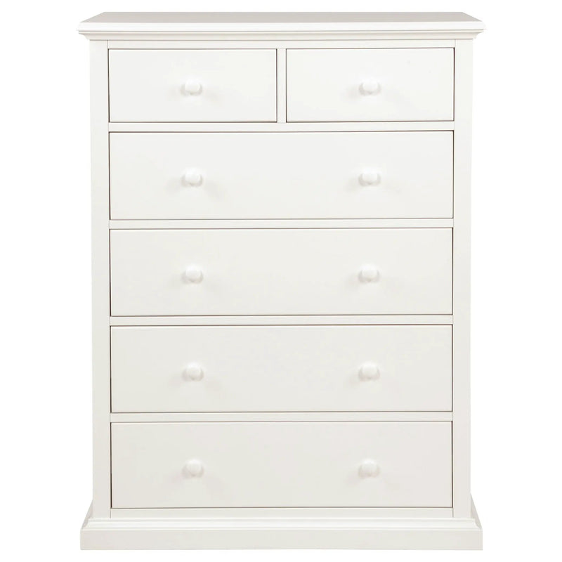 Sumerlin 6-drawer Bedroom Chest of Drawers White by Unique Piece Furniture