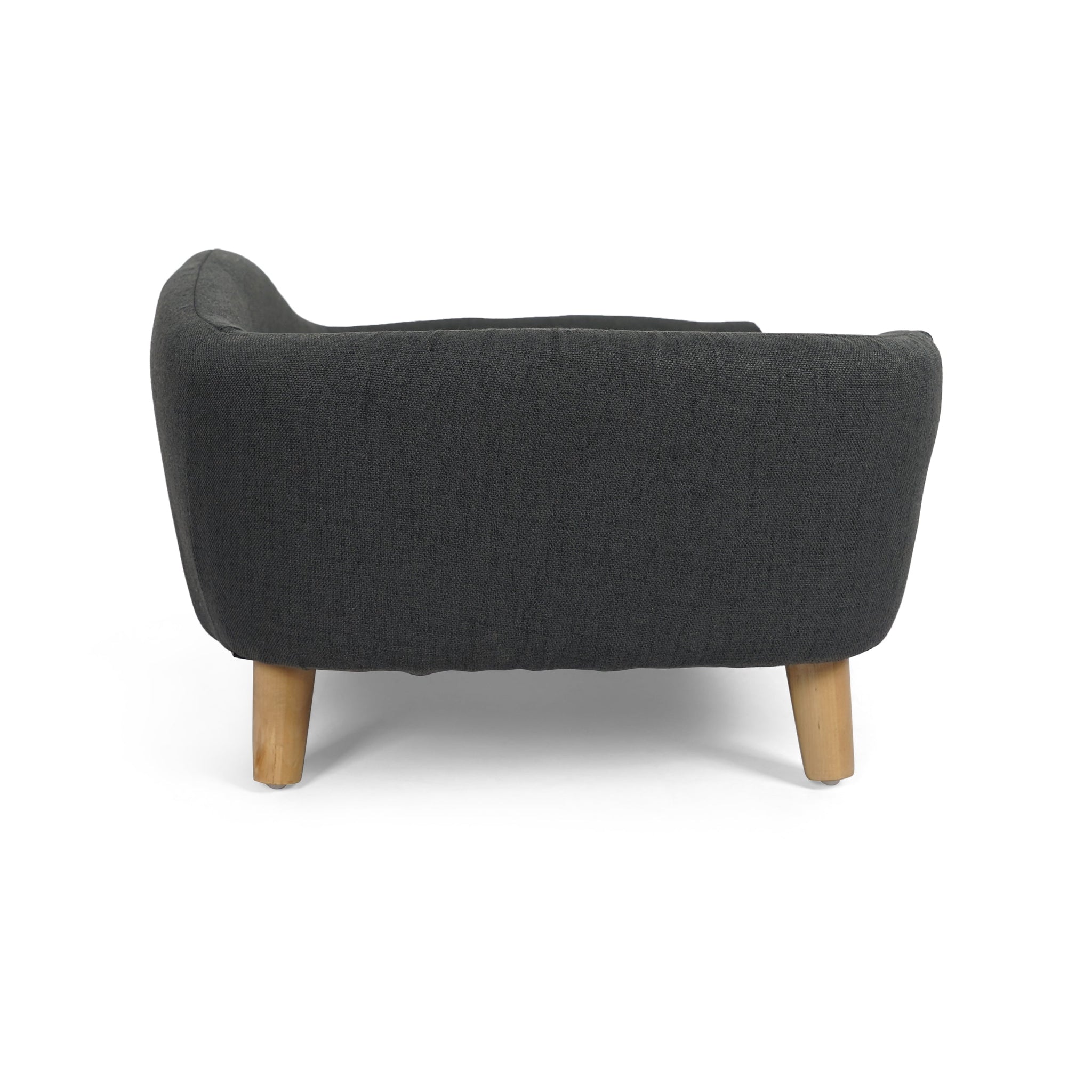 Elevated Dog Bed Frame for Small Dogs with Rubber Wood Legs by HouseOfZazla