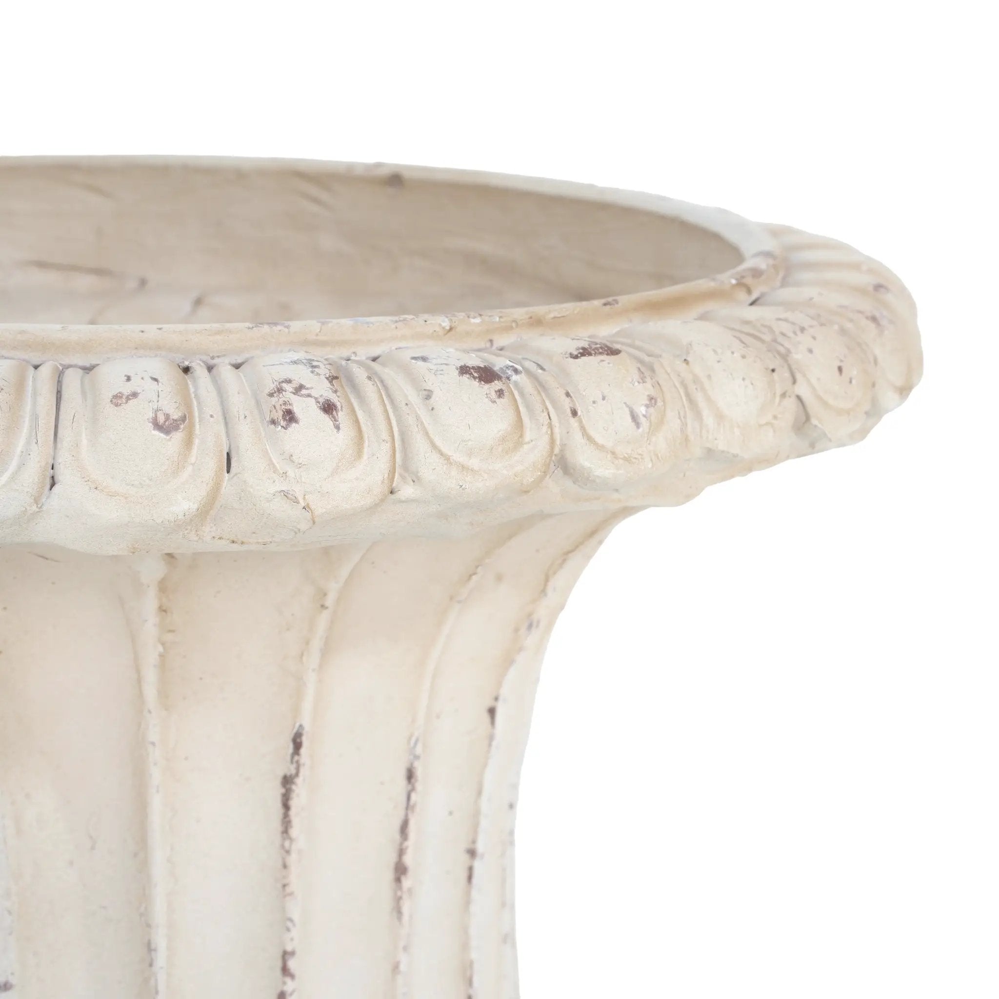 MGO Garden Urn, Antique White, 19.25'' H by HouseOfZazla