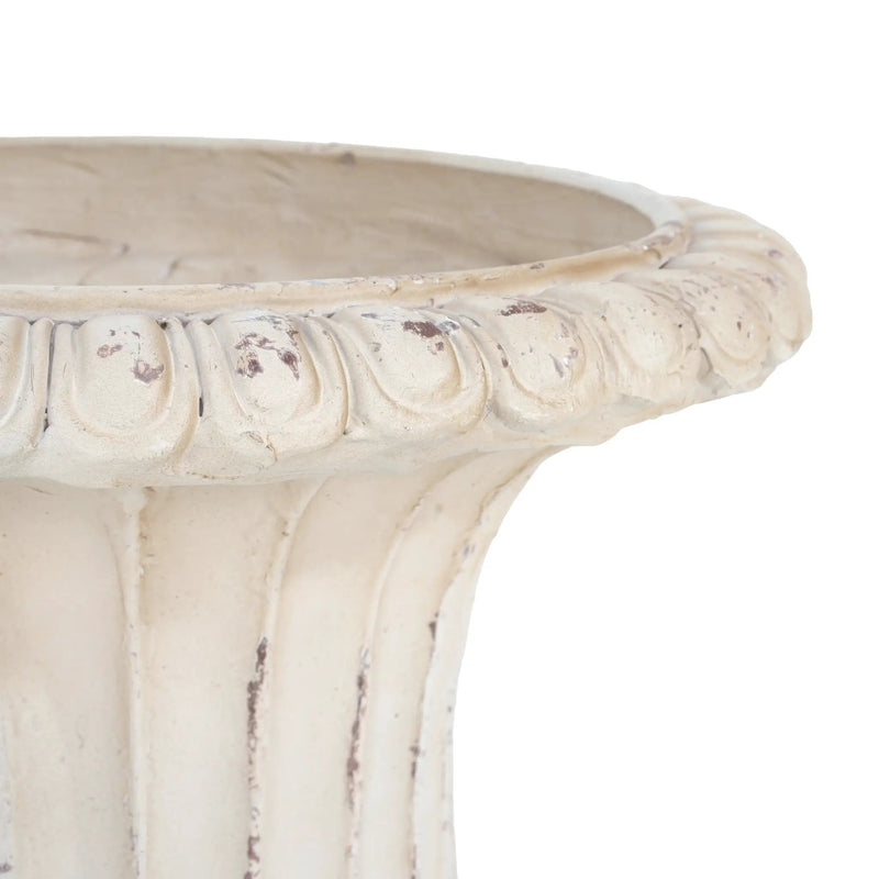 MGO Garden Urn, Antique White, 19.25'' H by HouseOfZazla