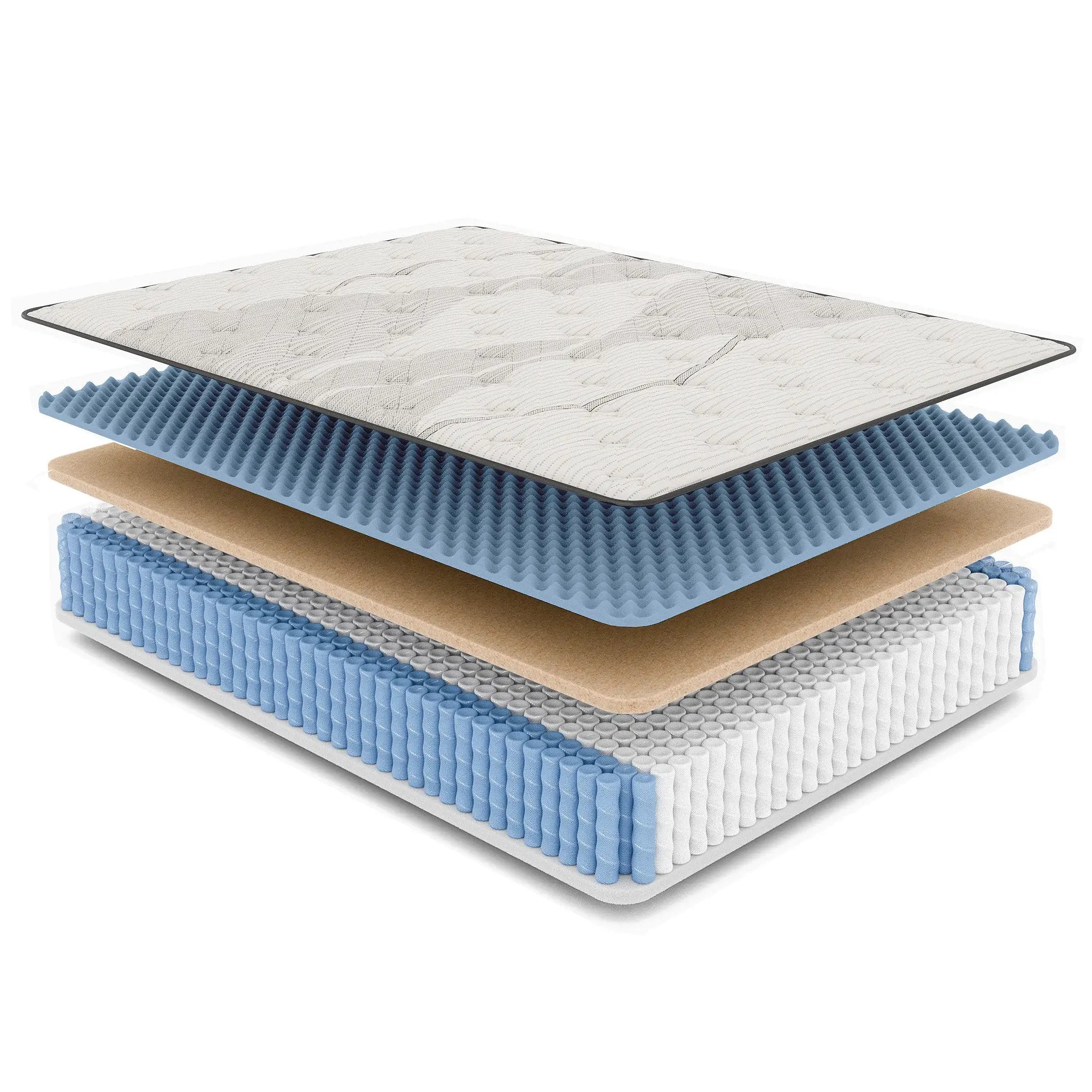 Diamond Nina Copper Cooling Twin XL Hybrid Mattress - Firm by HouseOfZazla